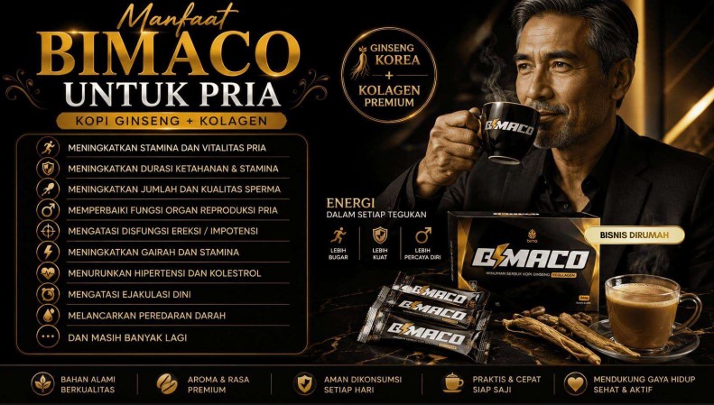 Manfaat BIMACO untuk pria